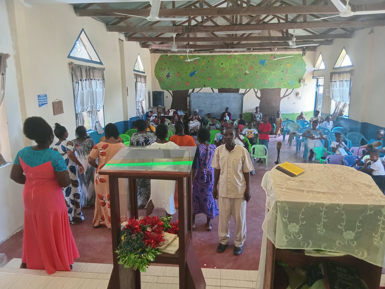 Inside ZCC church